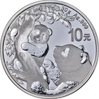 2021 China 10 Yuan 30 Gram Silver Panda BU - STOCK