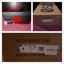 Yeezy 350 V2 Oreo + Sesame & Air Jordan 1 Low Chicago Bundle Size 9 DS OG BOX