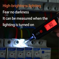 Electric indicator 12V-1000V Not-Contact Socket Wall Power Outlet Voltage Tester