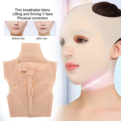 V-Line Lift Up Belt Face Slimming Bandage Breathable Shaping For Double-Chin UPP