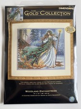 Dimensions Gold Collection Woodland Enchantress Cross Stitch Kit 35173