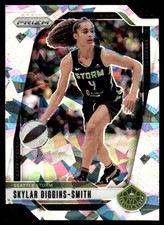 Skylar Diggins-Smith Cracked Ice #76 2024-25 Panini Prizm WNBA Card Seattle