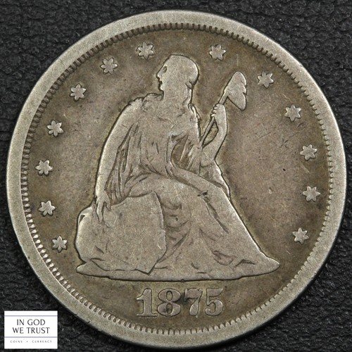 1875 S Silver Twenty Cent Piece 20C