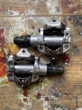 Pedali MTB Shimano PD-M520 SPD Clipless usati funzionanti