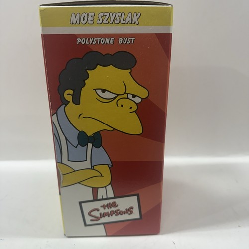 Simpsons Moe Szyslak Sideshow Collectibles Limited Edition Polystone Bust - Picture 7 of 10