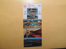 Sands Motel Wall South Dakota vintage oversized postcard 