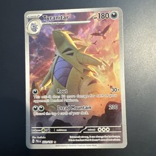 Tyranitar 222/193 Pokemon SV02 Paldea Evolved Illustration Rare Holo NM on eBay