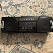 Magnavox Cassette Player Recorder AQ 5090/37 Stereo Boombox Radio- See Video
