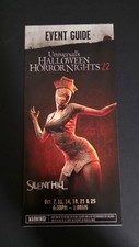 Halloween Horror Nights 22 - Silent Hill - HHN 2012 Event Map - WHITE BAND