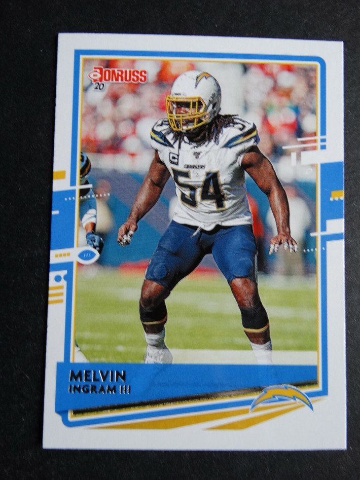 2020 Panini Donruss #140 Melvin Ingram III Los Angeles Chargers Football Card