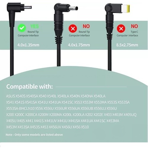 33W 19V 1.75-2.37A For Asus AD2131M20 Replacement AC Power Adapter Charger UK - Bild 2 von 8