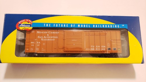 Athearn #92508 Moscow Camden & San Augustine Railroad MCSA #6117 vagón de carga 50' Ho  | Condition: Used