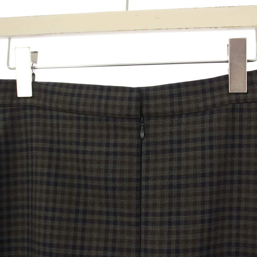 【Skirts】BALENCIAGA Women's Knee-Length Box Pleated Skirt Check Pattern thumbnail 5