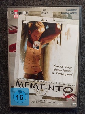 Memento (DVD - Computer Bild) guter Zustand !