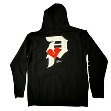 Primitive Heartbreaker Club Skateboarding Apparel Hoodie Youth XL New Not Tags