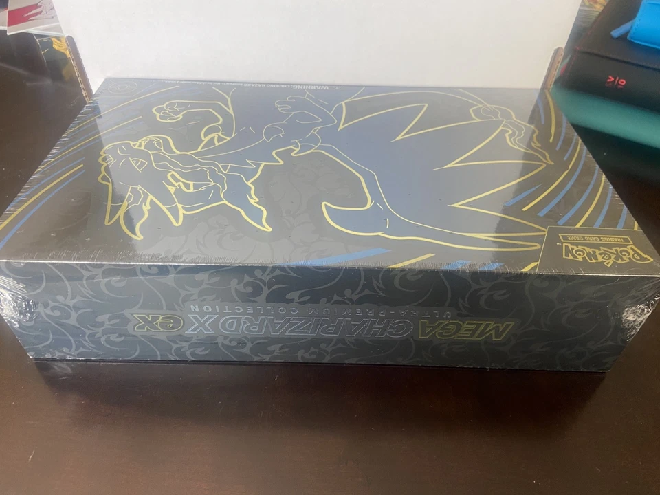 Pokemon Mega Charizard X Ultra-Premium Collection Phantasmal Flames UPC IN HAND! - Image 4 of 4