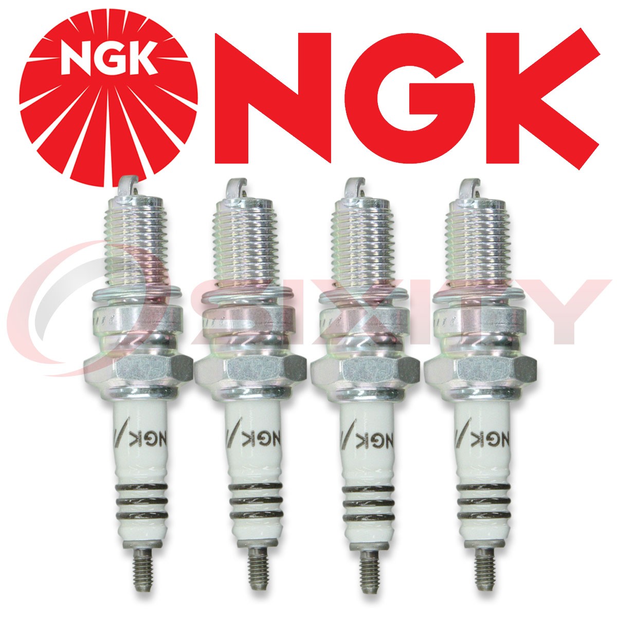 4 X New NGK IRIDIUM IX Resistor Performance Power Spark Plugs DR8EIX # 6681