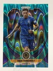 2025 Panini Prizm FIFA Club World Cup Soccer Teal Seismic Enzo Fernandez #68