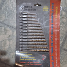 Drill Master 13pc HSS Titanium Nitride Drill Bit Set 1/4 in Hex Shank 01800 — photo 1