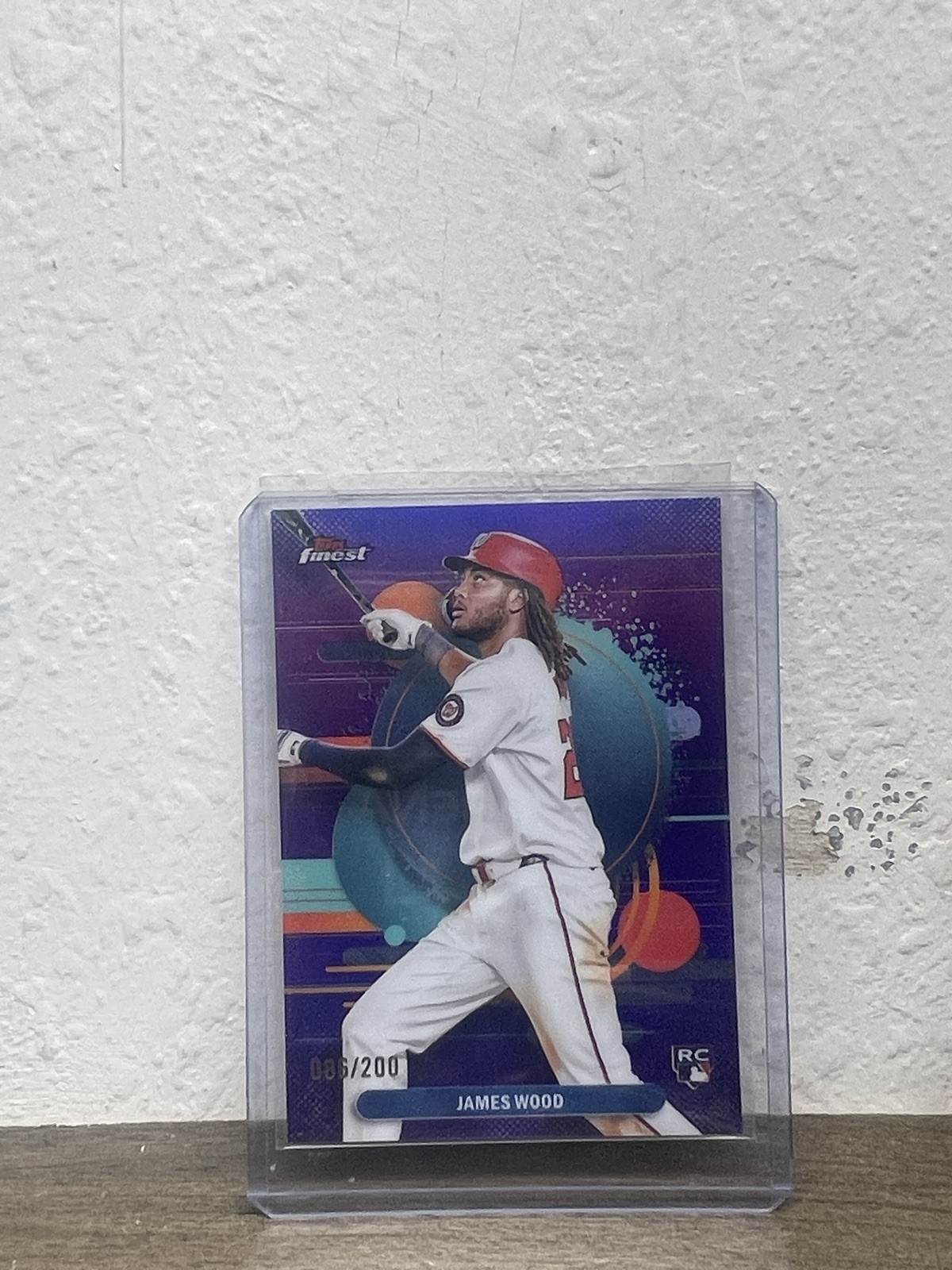 2025 Finest #200 James Wood Purple /200