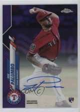 2020 Topps Chrome Rookie Purple Refractor 34/250 Joe Palumbo #RA-JPO Auto 1ek2