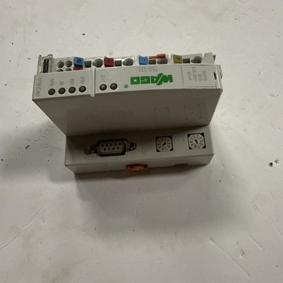 WAGO 750-333 PROFIBUS DP Fieldbus Coupler Remote I/O Module Assembly 24VDC