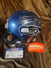 JULIAN PETERSON Seattle Seahawks SIGNED Full Size Proline Helmet AUTHENTICATED