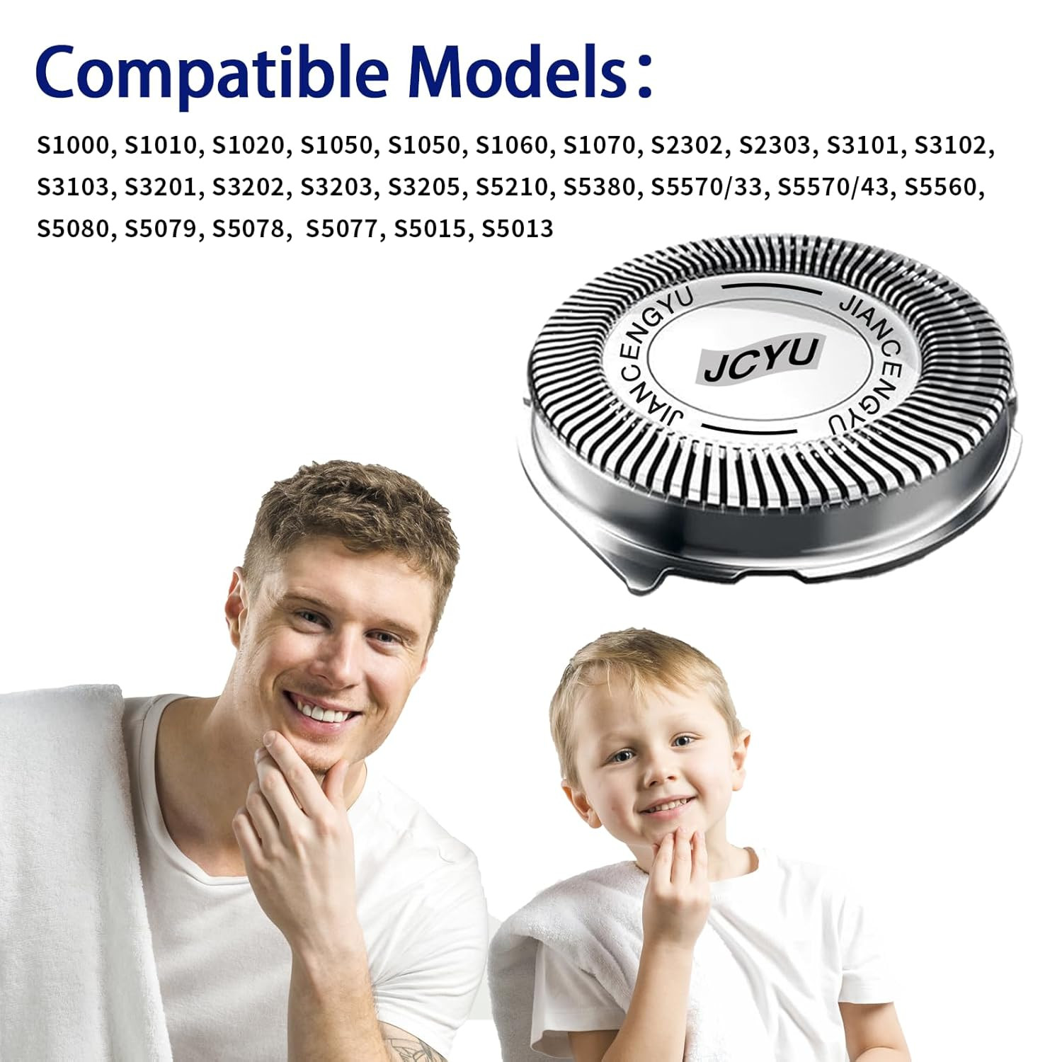 9 Pack SH30 Replacement Blades Compatible with Philips Norel