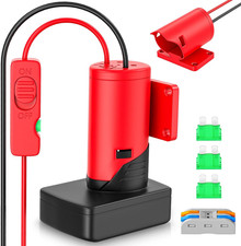 Upgraded Battery Adapter Compatible for Milwaukee 12V Battery All-In-One Design