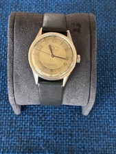 Reloj Vintage 1940 Elección Gran Premio Estilo Militar Suizo Flecha Roja Mano - Funciona