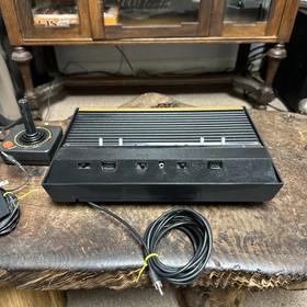 Atari Model CX-2600 W/ Combat & Dodge-em Original Power Supply & Controllers