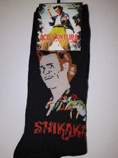 ACE VENTURA When Nature Calls Men's crew socks - size 7-12 - NWT - FREE SHIPPING