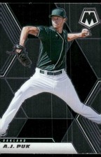 2021 Panini Mosaic #136 A.J. Puk