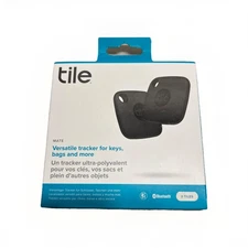 NEW! TILE MATE 2-PACK BLUETOOTH TRACKER KEYS FINDER WALLET BAG PHONE GPS LOCATOR
