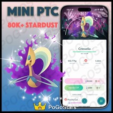 Pokémon PTC GO - Shiny Shadow Cresselia - Area Selvaggia Globale✨Sfondo Speciale✨