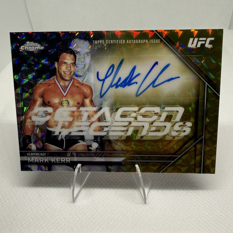 Topps 2026 Chrome UFC Mark Kerr Octagon Legends OLA-MK Autograph 14/50 🔥🔥🔥