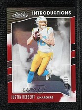 2020 Panini Absolute Introductions Spectrum Red 11/100 Justin Herbert #I-JH 04za