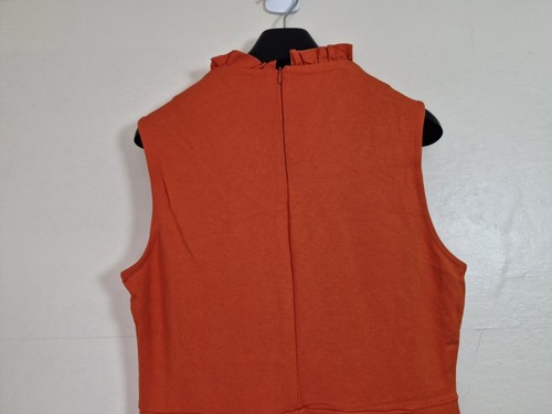 NEXT ORANGE SUMMER DRESS.SIZE 16 - Bild 4 von 5