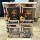 Funko Pop! Movies IT Vinyl Figures Lot of 4 w/ Protectors Bill/Stan/Eddie