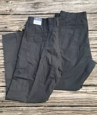 34x32 GALLS PRO TAC FORCE RIPSTOP TACTICAL CARGO PANTS TR2597 BLACK LOT OF 2