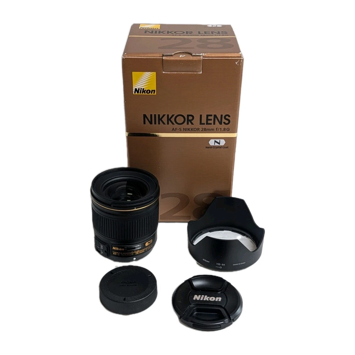 Nikon f/1.8 Camera Lenses 28mm Focal for sale | eBay