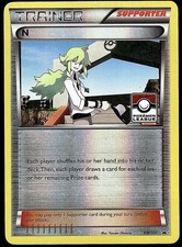 N (Supporter) BW100 Reverse Holo Black And White Promo Pokemon HP on eBay
