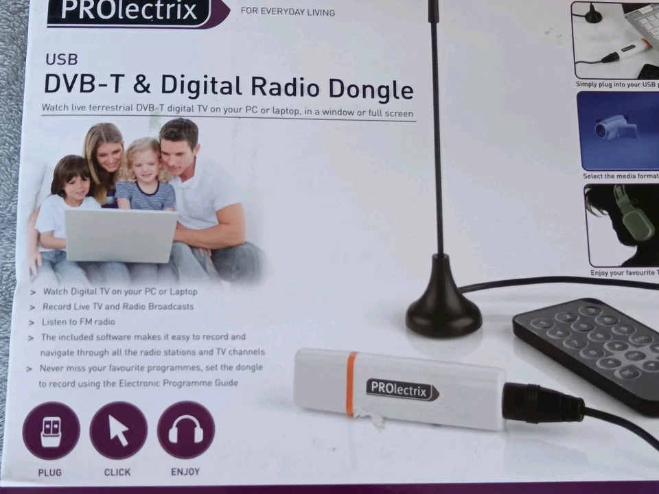PROlectrix DVB-T And Digital Radio Dongle in Box B14 - Image 2 of 4