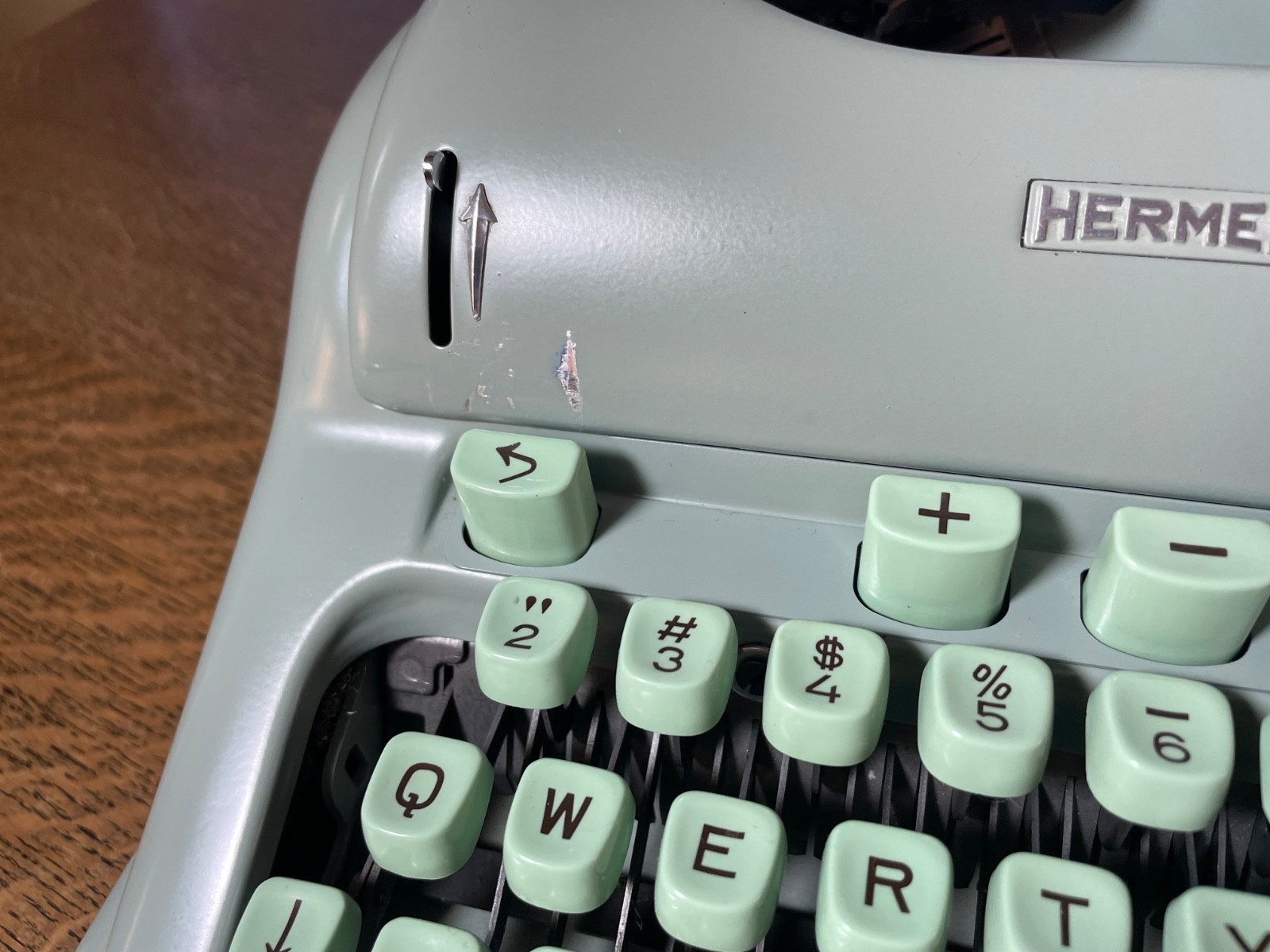 1963 Hermes 3000 Typewriter Petit Pica Font!! Excellent Condition!! New Platen!!