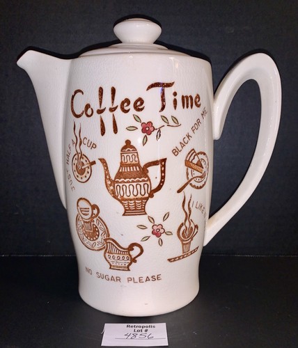 Coffee Time Music Box Kettle Coffee Teapot MCM Japan does not play