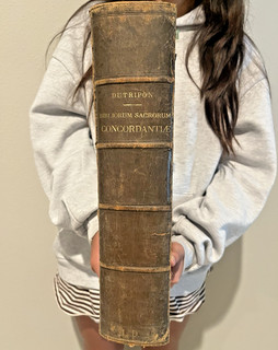 1865 Biblical Concordance of the Holy Scriptures — Scholarly Reference Folio