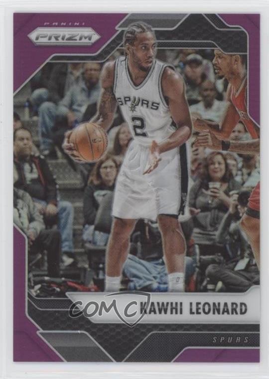 2016-17 Panini Prizm Purple Prizm 51/75 Kawhi Leonard #231 18er