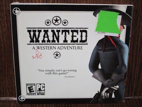 Video Game PC Wanted A Wild Western Adventure NEW SEALED Jewel