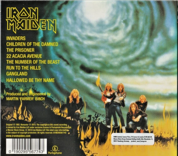 Iron Maiden - CD - The Number Of The Beast - Digipak - 2018 - NEUWARE! - Bild 2 von 2