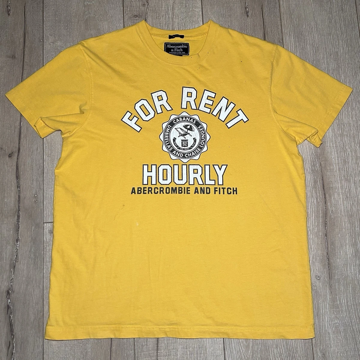 Abercrombie & Fitch Yellow T-Shirts for Men for sale | eBay
